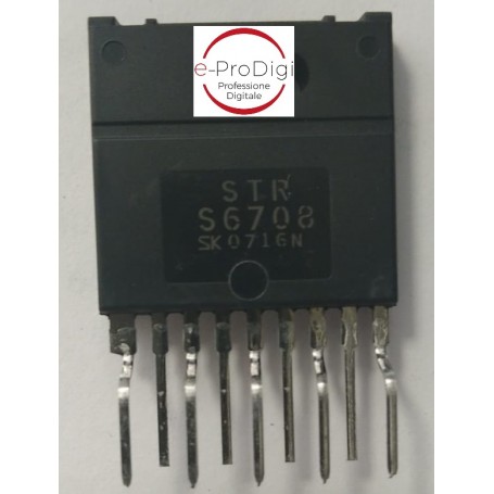 874901401 INTEGRATO STRS6708N IC STR-S6708N ORIGINALE SONY